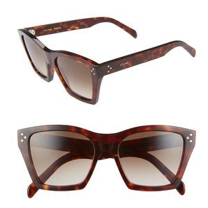 SOLD --- Celine Sunglasses in Dark Havana
